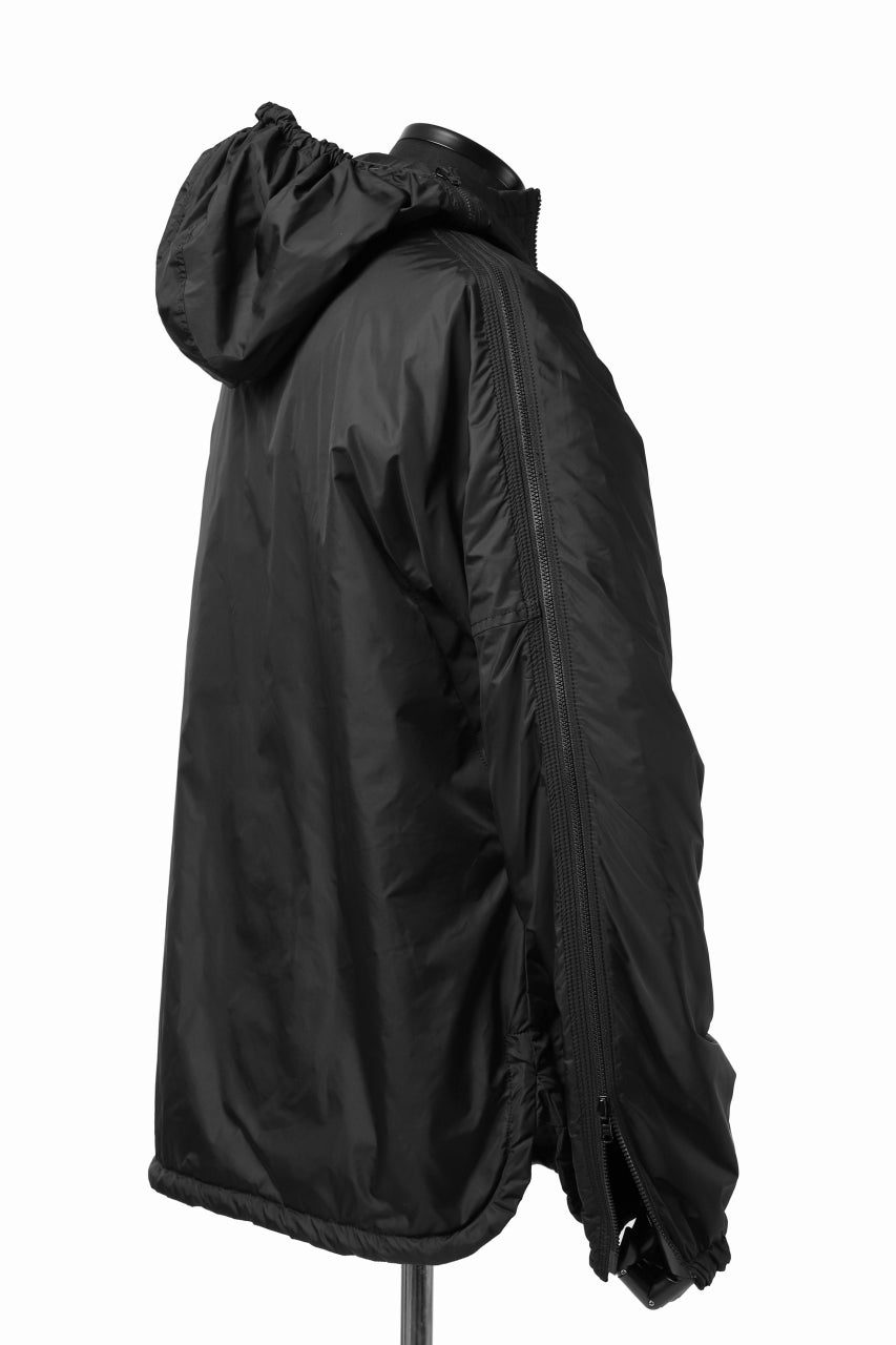 Load image into Gallery viewer, Y&#39;s BANG ON! No.117 REVERSIBLE NYLON TWILL HOODED BLOUSON (BLACK) ※