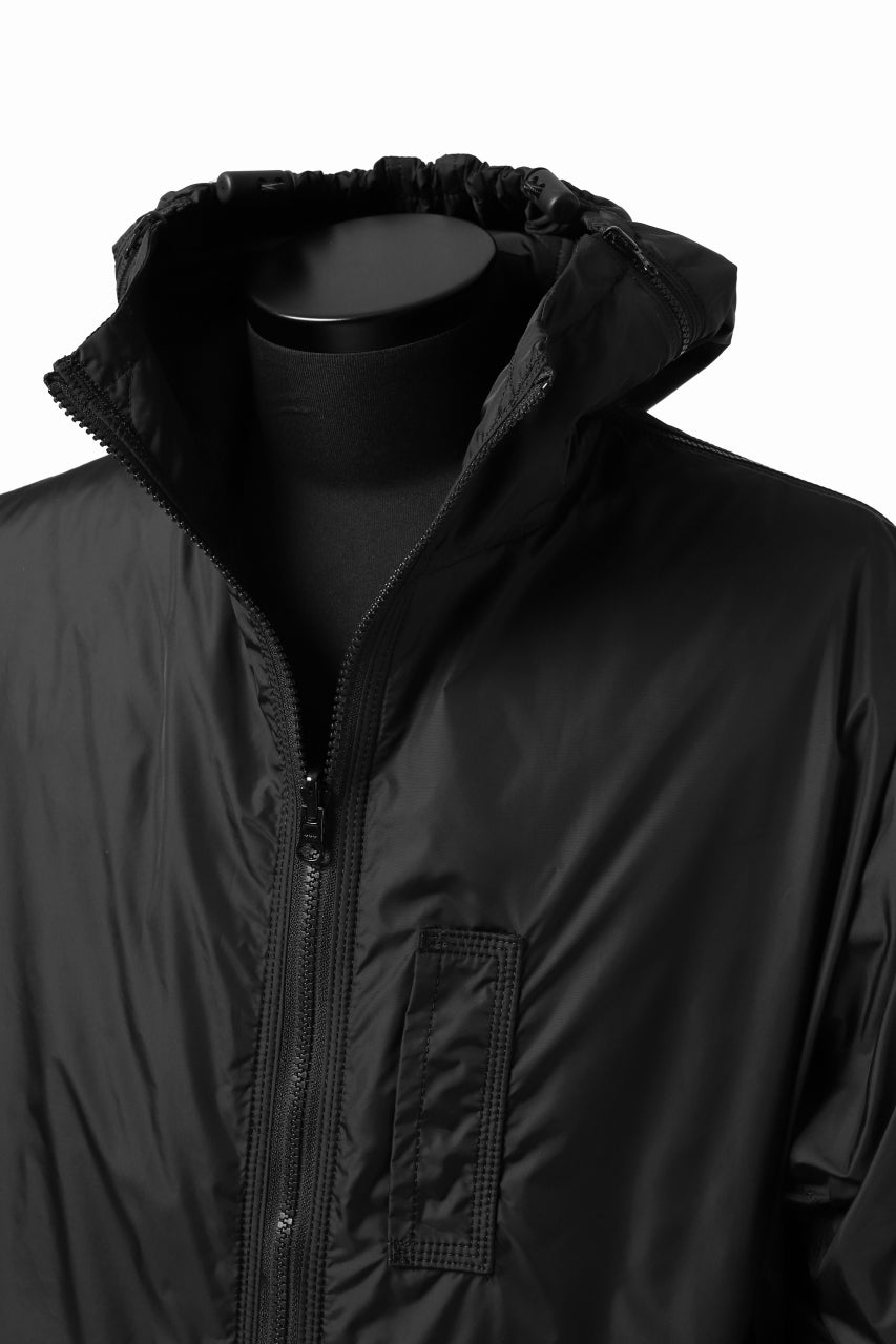 Y's BANG ON! No.117 REVERSIBLE NYLON TWILL HOODED BLOUSON (BLACK) ※