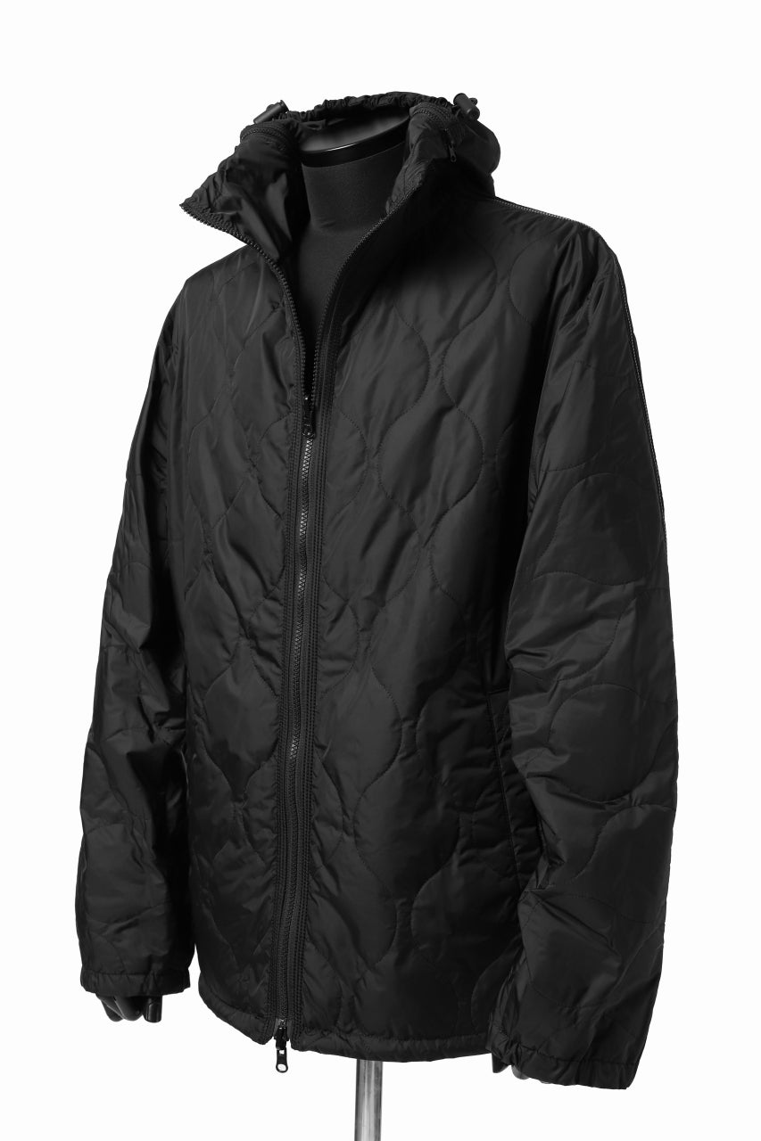 Y's BANG ON! No.117 REVERSIBLE NYLON TWILL HOODED BLOUSON (BLACK) ※