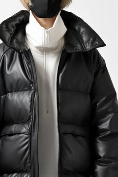 画像をギャラリービューアに読み込む, Y&#39;s.... SHEEP LEATHER DOWN JACKET (BLACK)