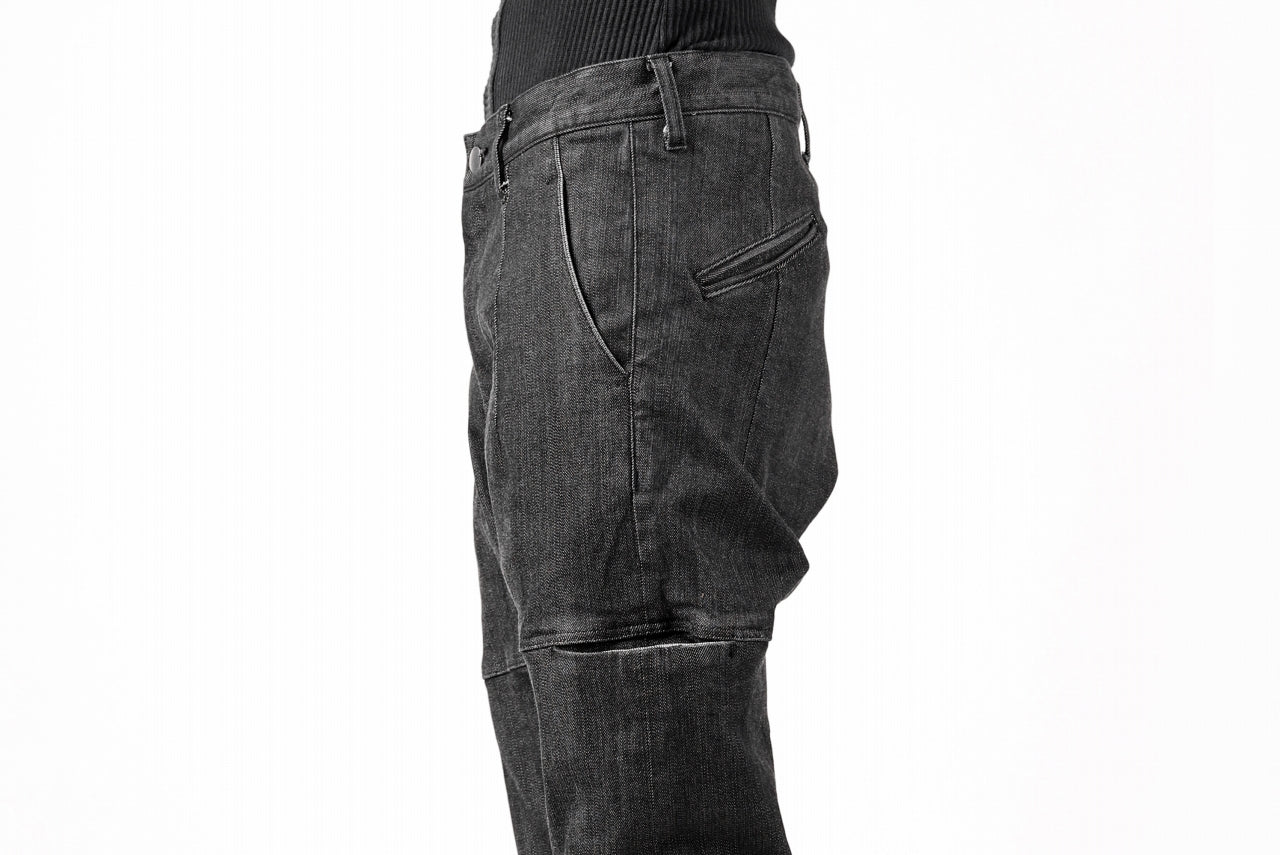 Zero Water-repellent Super Stretch 6-Pocket Denim Pants (BLACK)