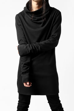 画像をギャラリービューアに読み込む, A.F ARTEFACT DRAPE HIGH NECK TOPS / THERMOLITE® CORE (BLACK)