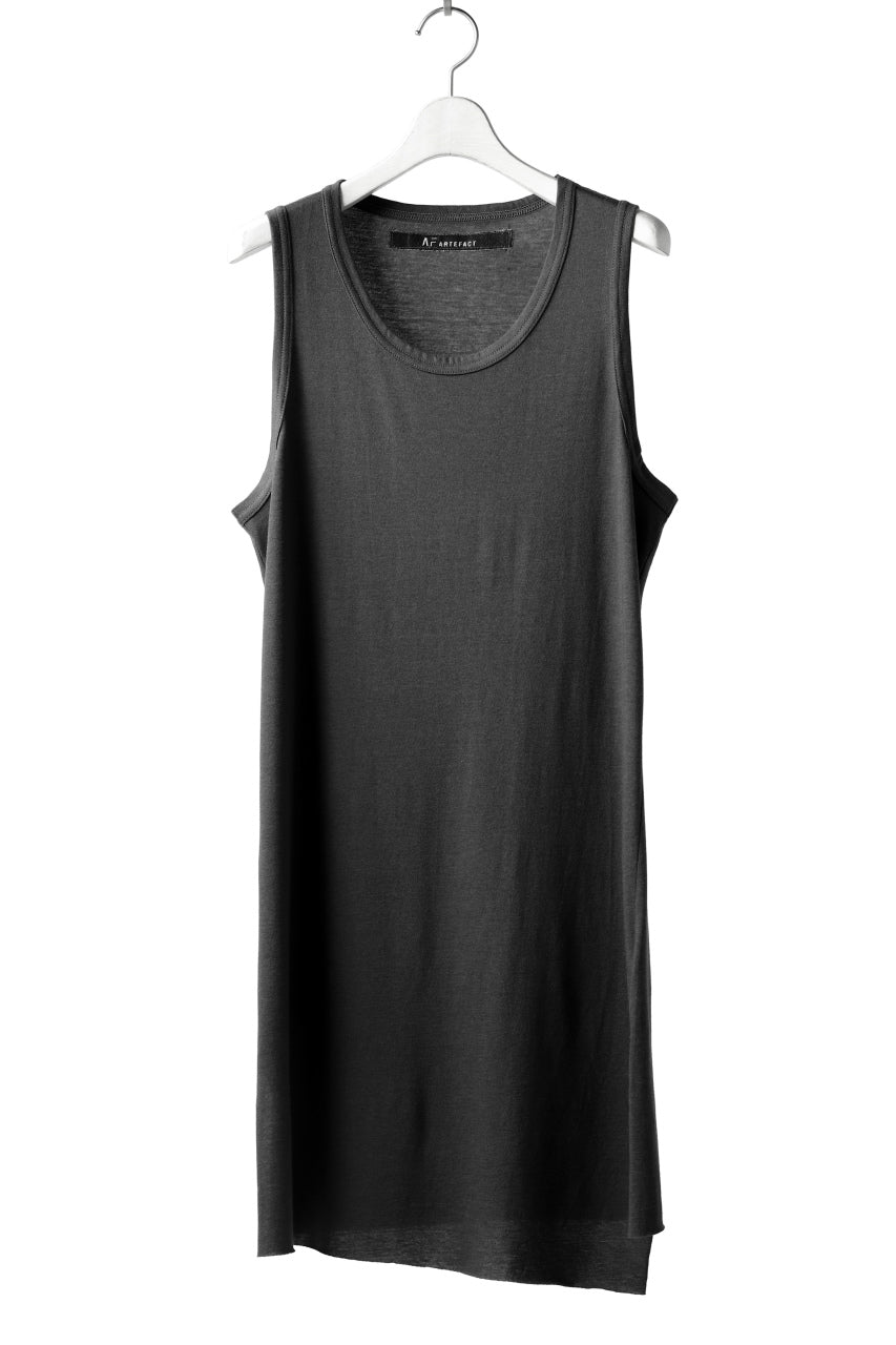 A.F ARTEFACT exclusive LONG TANK TOP (GREY)