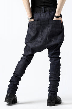 Load image into Gallery viewer, A.F ARTEFACT SARROUEL-SKINNY PANTS STRETCH DENIM (BLUE)
