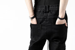 Load image into Gallery viewer, A.F ARTEFACT &quot;THIN-3D&quot; DENIM ANATOMICAL PANTS (BLACK)