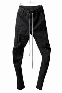 画像をギャラリービューアに読み込む, A.F ARTEFACT -thin-3D- WASHER DENIM ANATOMICAL PANTS (BLACK)