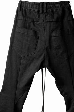 画像をギャラリービューアに読み込む, A.F ARTEFACT -thin-3D- WASHER DENIM ANATOMICAL PANTS (BLACK)