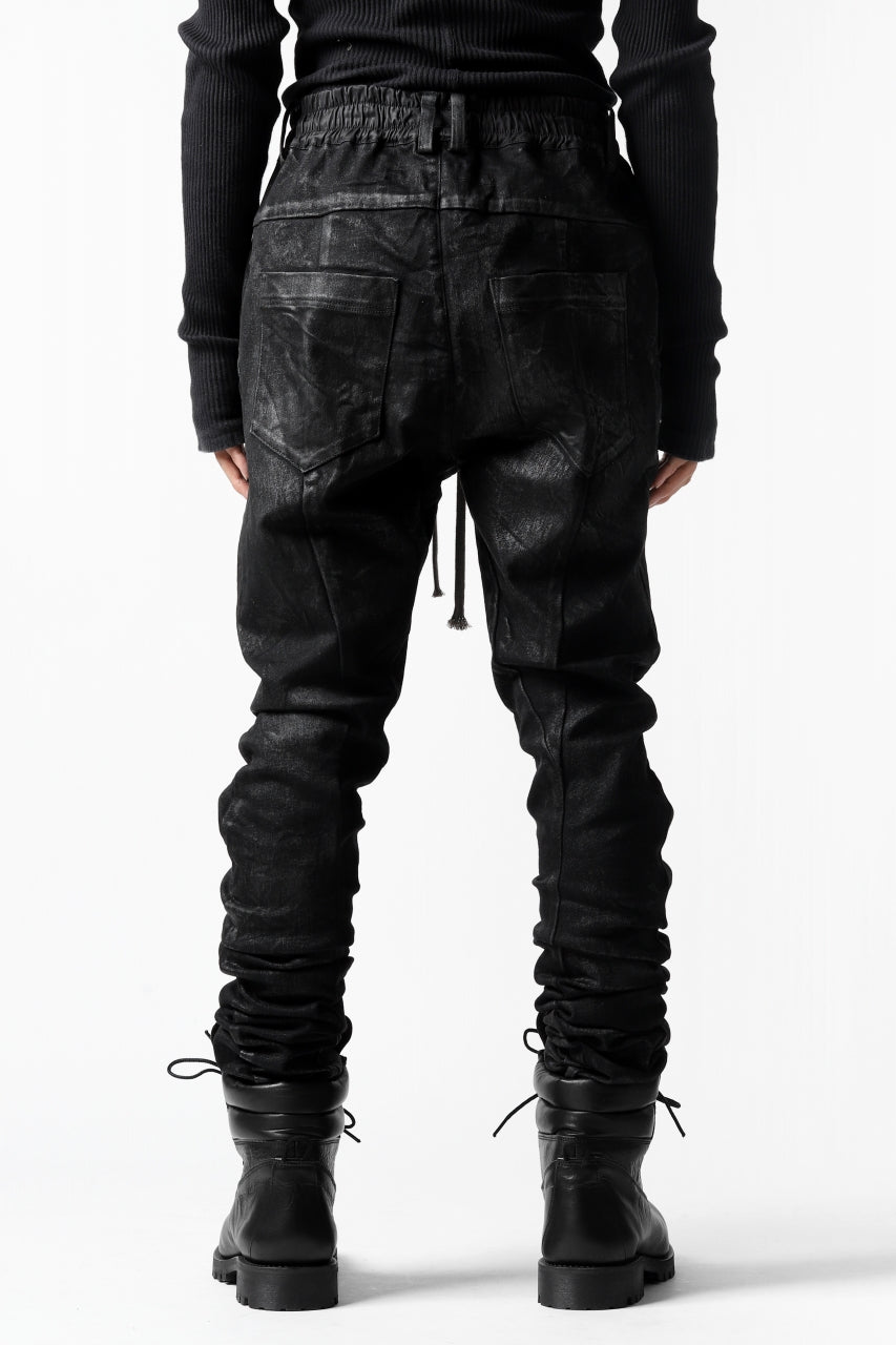 A.F ARTEFACT ANATOMICAL FITTED LONG PANTS / COATED STRETCH DENIM  (BLACK)の商品ページ | エーエフ アーティファクトの公式通販 - LOOM OSAKA