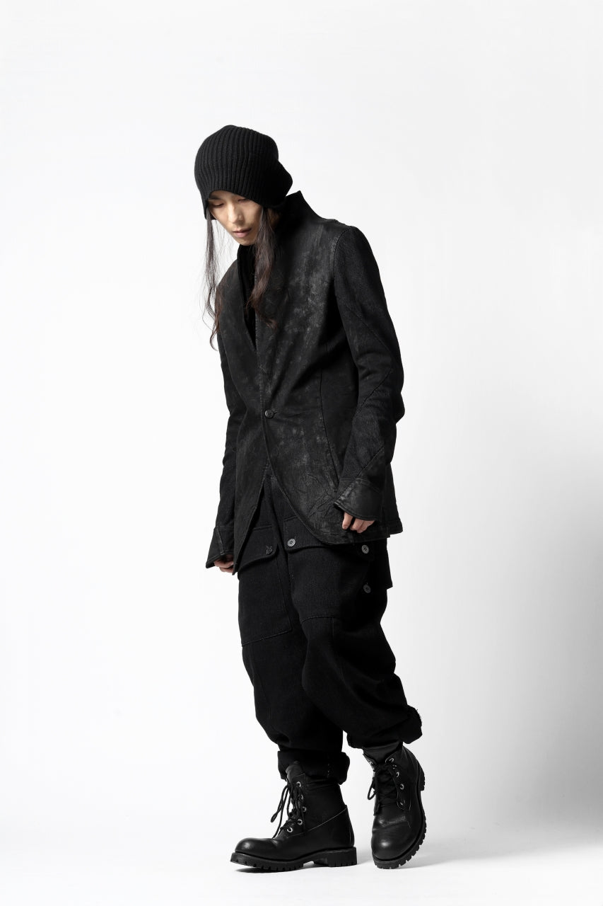 A.F ARTEFACT OVERALLS / COMBINATION DENIM (ALL BLACK)