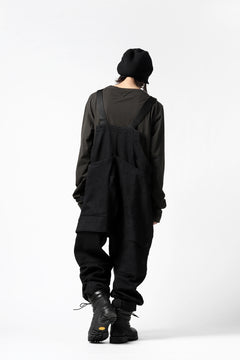 画像をギャラリービューアに読み込む, A.F ARTEFACT OVERALLS / COMBINATION DENIM (ALL BLACK)