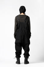 画像をギャラリービューアに読み込む, A.F ARTEFACT OVERALLS / COMBINATION DENIM (ALL BLACK)