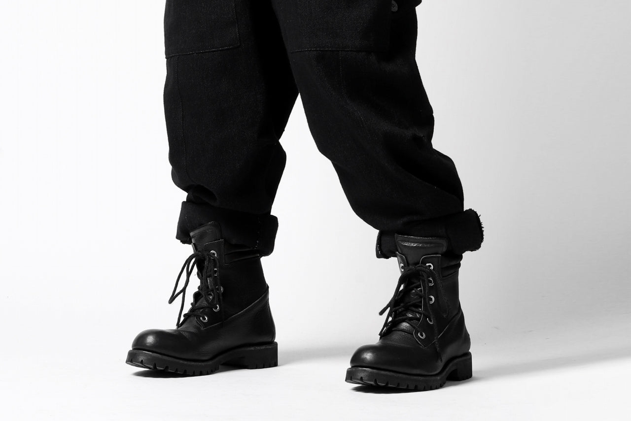 A.F ARTEFACT OVERALLS / COMBINATION DENIM (ALL BLACK)