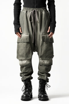 画像をギャラリービューアに読み込む, A.F ARTEFACT MILITARY SAROUEL PANTS / MULTI-COMBINATION (COLD DYED KHAKI)