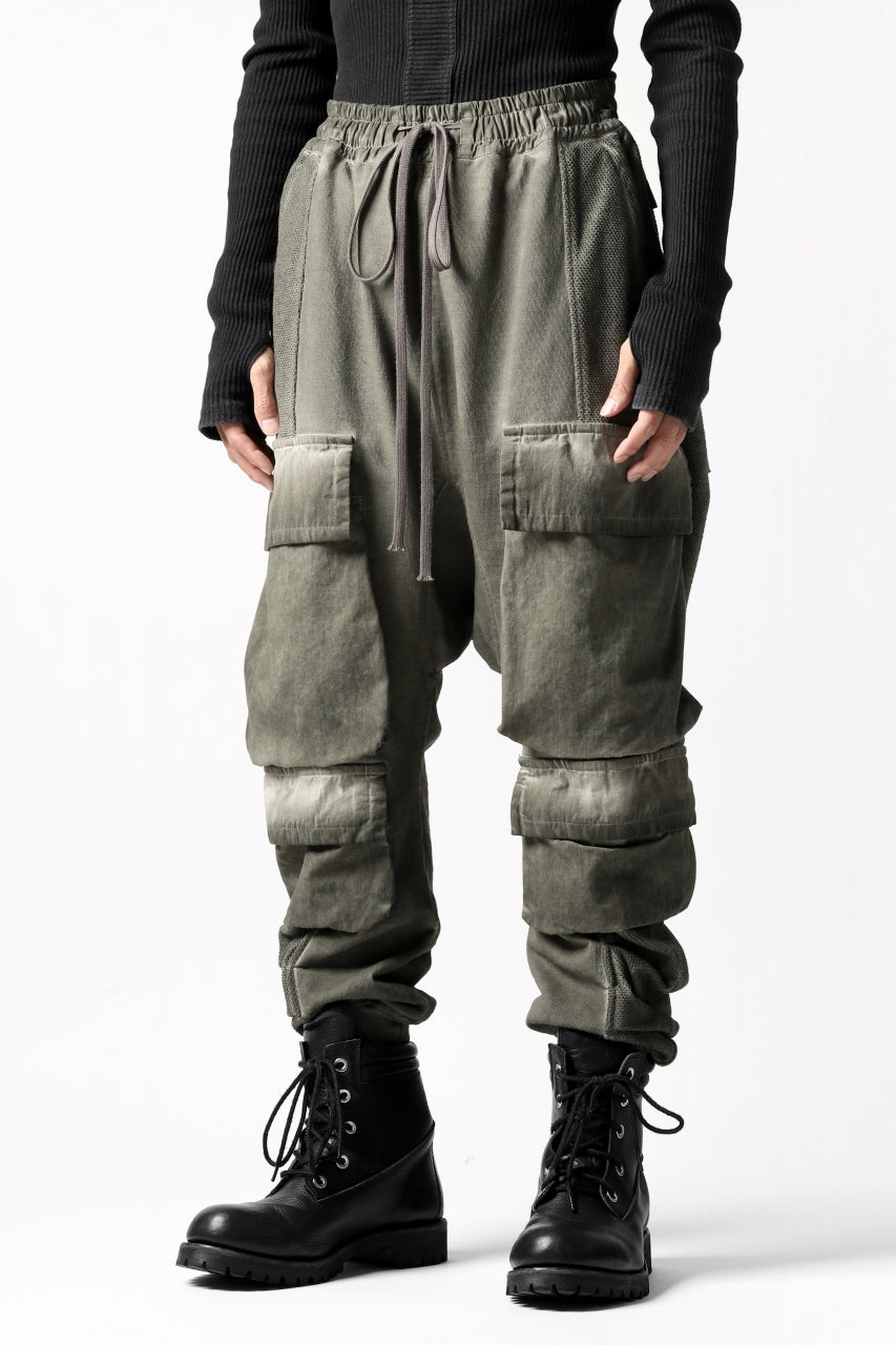 A.F ARTEFACT MILITARY SAROUEL PANTS / MULTI-COMBINATION (COLD DYED KHAKI)