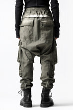 画像をギャラリービューアに読み込む, A.F ARTEFACT MILITARY SAROUEL PANTS / MULTI-COMBINATION (COLD DYED KHAKI)