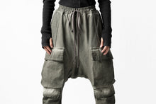 画像をギャラリービューアに読み込む, A.F ARTEFACT MILITARY SAROUEL PANTS / MULTI-COMBINATION (COLD DYED KHAKI)