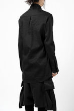 画像をギャラリービューアに読み込む, A.F ARTEFACT CLASSIC LONG SLEEVE SHIRT / HIGH STRETCH LINEN (BLACK)