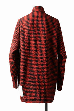 画像をギャラリービューアに読み込む, A.F ARTEFACT GARDENER LONGCHECK SHIRT (RED)