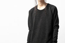 Load image into Gallery viewer, A.F ARTEFACT exclusive RAGLAN PULL OVER TOPS / EXLANWOOL® (D.GREY)