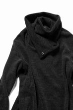 Load image into Gallery viewer, A.F ARTEFACT exclusive HIGH NECK WRAP TOPS / EXLANWOOL® (GREY)