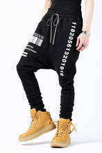 Load image into Gallery viewer, A.F ARTEFACT &quot;THIN-DROP&quot; SWEATER SARROUEL SKINNY (BLACK)