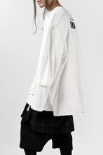 画像をギャラリービューアに読み込む, A.F ARTEFACT &quot;ANSWERS&quot; DOCKING SWEATER TOPS (WHITE)