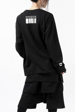 Load image into Gallery viewer, A.F ARTEFACT &quot;NUMBERS&quot; LOOSEY LONG SLEEVES (BLACK)