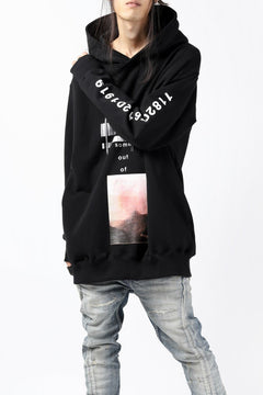 Load image into Gallery viewer, A.F ARTEFACT &quot;Trunk-Show&quot; NUMBERS SWEATER HOODIE (BLACK)