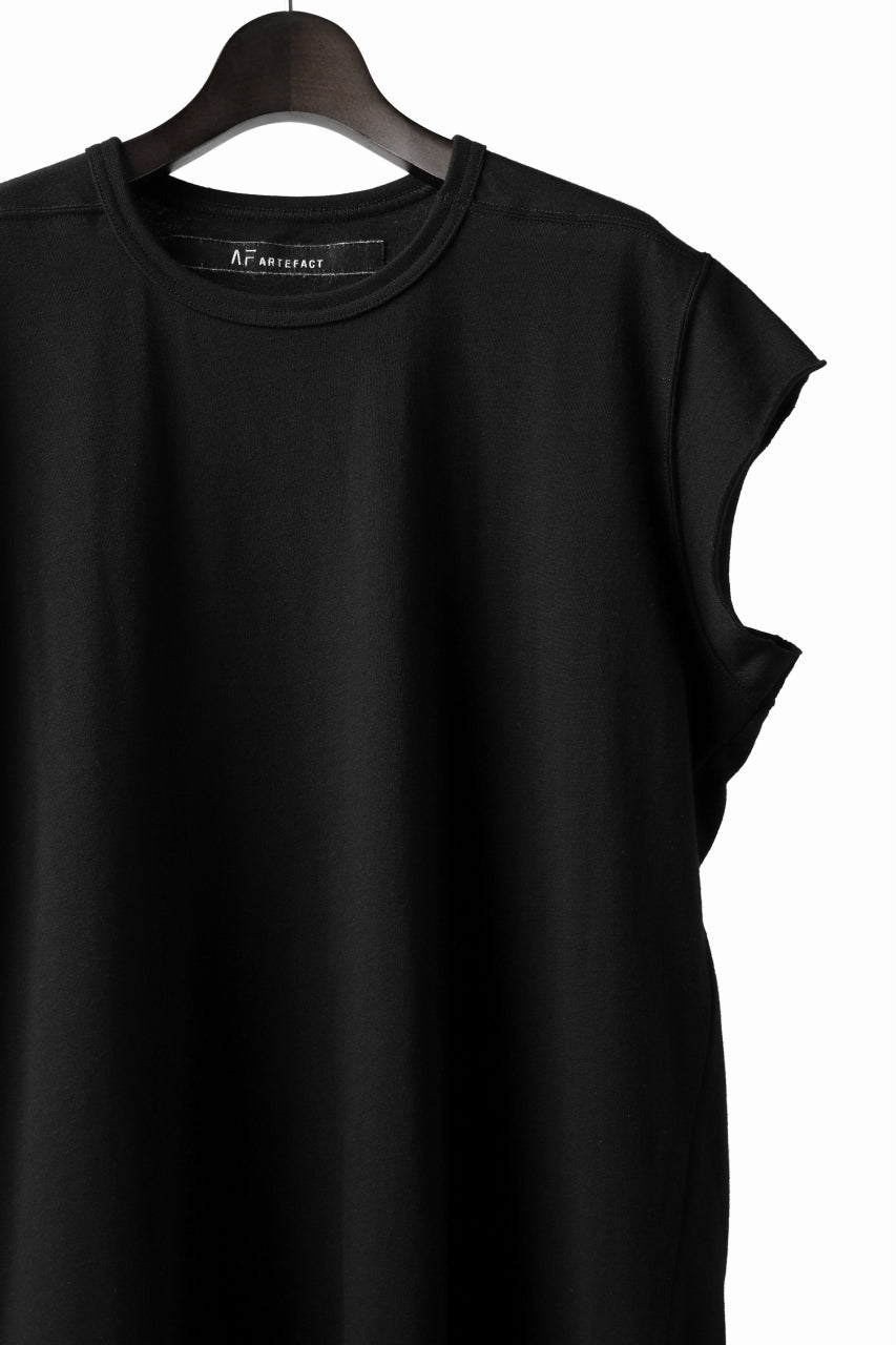 A.F ARTEFACT "NO FACE" FRENCH SLEEVE TOPS (BLACK)
