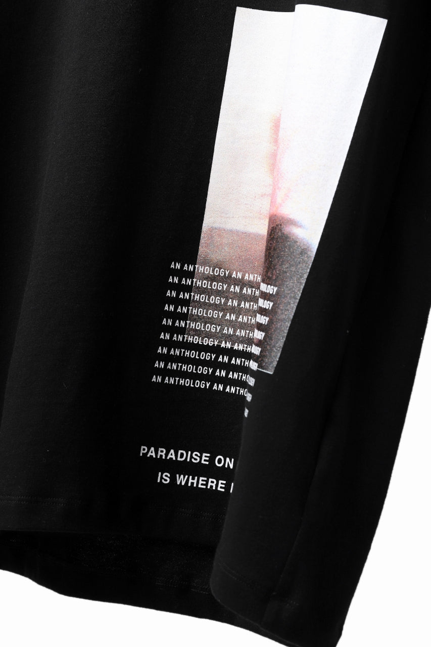 画像をギャラリービューアに読み込む, A.F ARTEFACT &quot;AN ANTHOLOGY&quot; FRENCH SLEEVE TOP (BLACK)