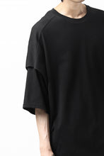 画像をギャラリービューアに読み込む, A.F ARTEFACT &quot;NO FACE&quot; LAYERED OVER SIZE TOPS (BLACK)