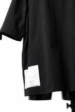 画像をギャラリービューアに読み込む, A.F ARTEFACT -MINIMAL- ROUND-NECK SHIRT (BLACK)