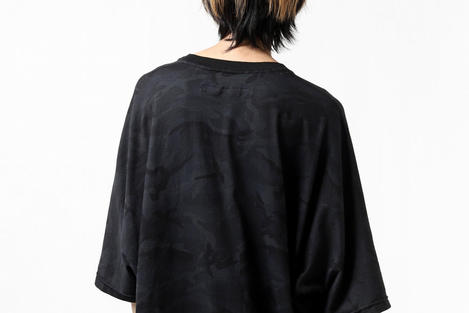 Load image into Gallery viewer, A.F ARTEFACT x LOOM exclusive &quot;dolman&quot; LOOSEY TOPS / 3D-PILE JQ BORDER (KHAKI)