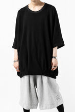 画像をギャラリービューアに読み込む, A.F ARTEFACT x LOOM exclusive &quot;dolman&quot; LOOSEY TOPS / IZMIR PILE JERSEY (BLACK)