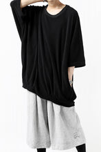 画像をギャラリービューアに読み込む, A.F ARTEFACT x LOOM exclusive &quot;dolman&quot; LOOSEY TOPS / IZMIR PILE JERSEY (BLACK)