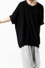 画像をギャラリービューアに読み込む, A.F ARTEFACT x LOOM exclusive &quot;dolman&quot; LOOSEY TOPS / IZMIR PILE JERSEY (BLACK)