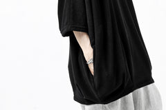 画像をギャラリービューアに読み込む, A.F ARTEFACT x LOOM exclusive &quot;dolman&quot; LOOSEY TOPS / IZMIR PILE JERSEY (BLACK)