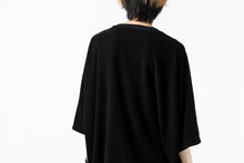 画像をギャラリービューアに読み込む, A.F ARTEFACT x LOOM exclusive &quot;dolman&quot; LOOSEY TOPS / IZMIR PILE JERSEY (BLACK)