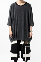 Load image into Gallery viewer, A.F ARTEFACT x LOOM exclusive &quot;dolman&quot; LOOSEY TOPS / IZMIR PILE JERSEY (GREY)