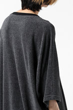 Load image into Gallery viewer, A.F ARTEFACT x LOOM exclusive &quot;dolman&quot; LOOSEY TOPS / IZMIR PILE JERSEY (GREY)