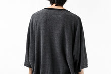 Load image into Gallery viewer, A.F ARTEFACT x LOOM exclusive &quot;dolman&quot; LOOSEY TOPS / IZMIR PILE JERSEY (GREY)