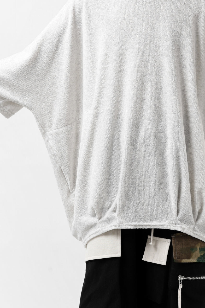 Load image into Gallery viewer, A.F ARTEFACT x LOOM exclusive &quot;dolman&quot; LOOSEY TOPS / IZMIR PILE JERSEY (OATMEAL)