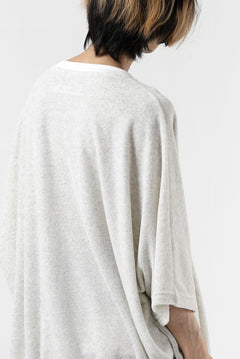 Load image into Gallery viewer, A.F ARTEFACT x LOOM exclusive &quot;dolman&quot; LOOSEY TOPS / IZMIR PILE JERSEY (OATMEAL)