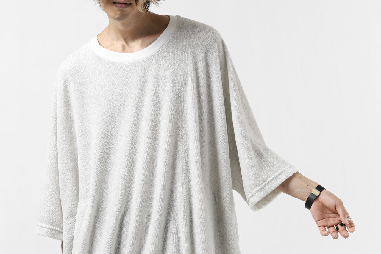 A.F ARTEFACT x LOOM exclusive "dolman" LOOSEY TOPS / IZMIR PILE JERSEY (OATMEAL)