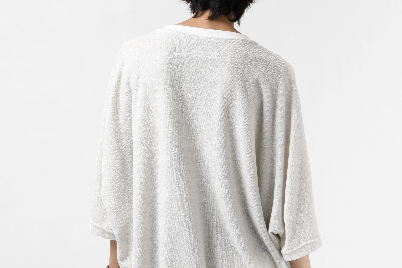 A.F ARTEFACT x LOOM exclusive "dolman" LOOSEY TOPS / IZMIR PILE JERSEY (OATMEAL)