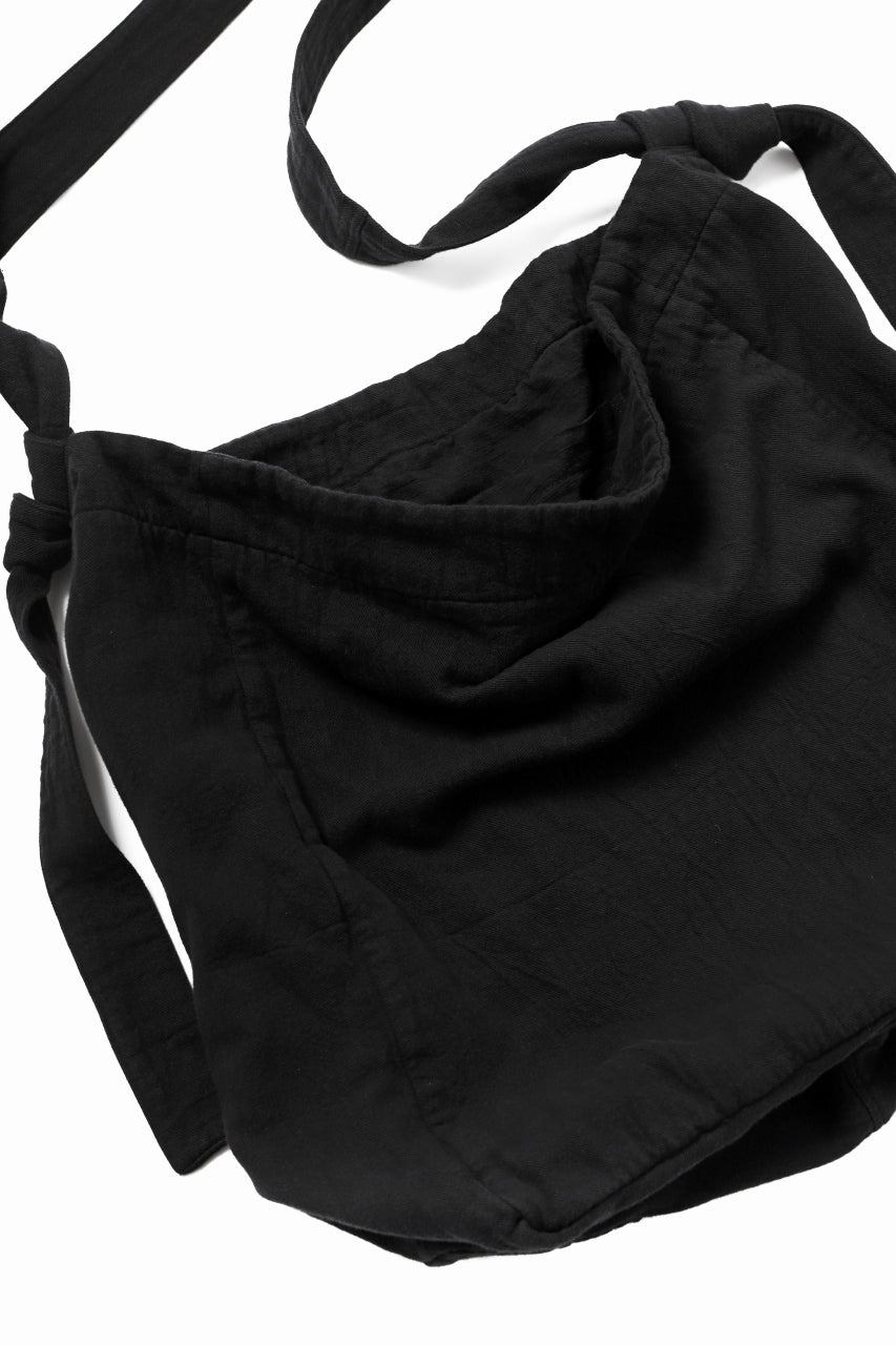 A.F ARTEFACT x LOOM exclusive "kesa" BAGGY BAG (BLACK)