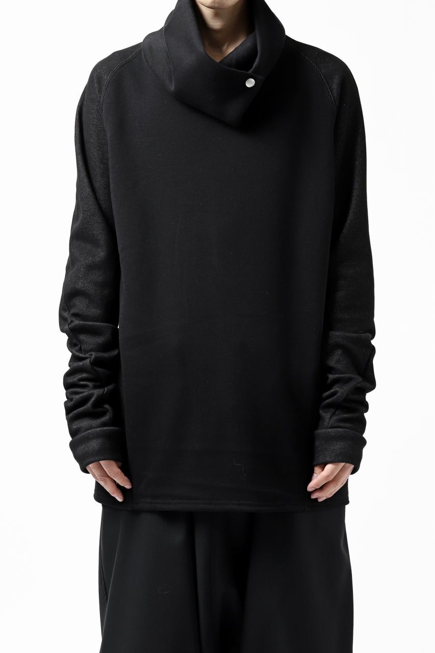 A.F ARTEFACT "SNAP" HIGHNECK SWEATER TOPS / BomberHEAT® (MULTI BLACK)