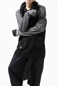 画像をギャラリービューアに読み込む, A.F ARTEFACT &quot;SNAP&quot; HIGHNECK SWEATER TOPS / BomberHEAT® (MULTI BLACK)