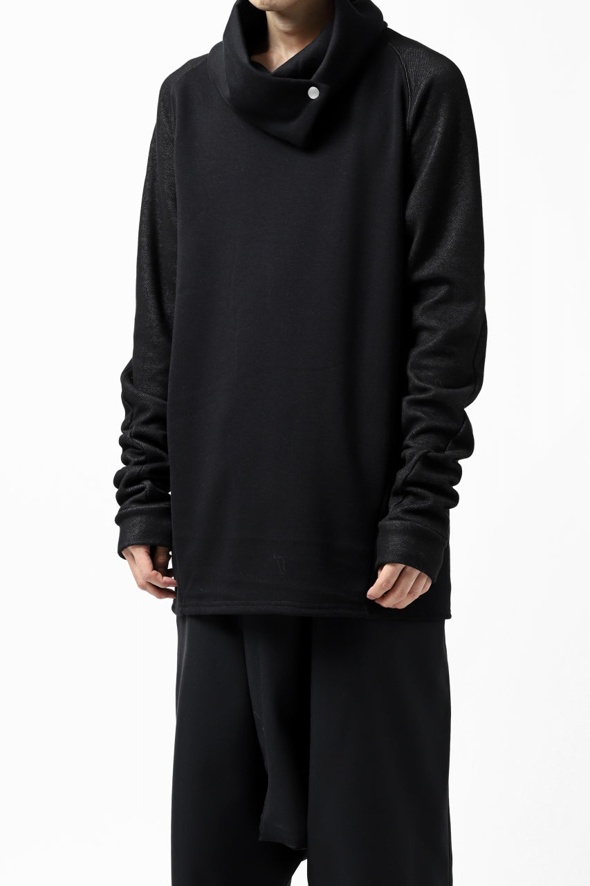 A.F ARTEFACT "SNAP" HIGHNECK SWEATER TOPS / BomberHEAT® (MULTI BLACK)