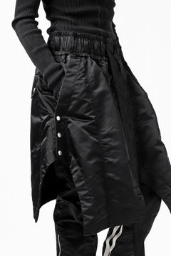 画像をギャラリービューアに読み込む, A.F ARTEFACT &quot;Trunk-Show&quot; COVERT LAYERED PANTS / LUXURY NYLON (BLACK)